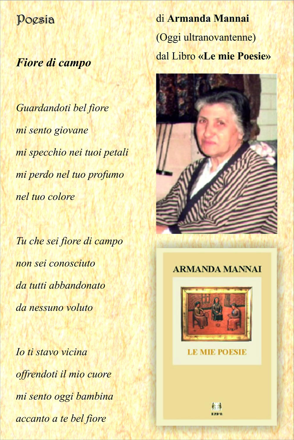 Poesia Armanda Mannai